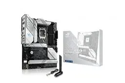Produktbild: ASUS ROG Strix B660-A Gaming WiFi Mainboard Sockel Intel LGA 1700 (Intel B660, mATX, DDR5 Speicher, PCIe 5.0, WiFi 6, 2X M.2, Aura Sync), Weiß