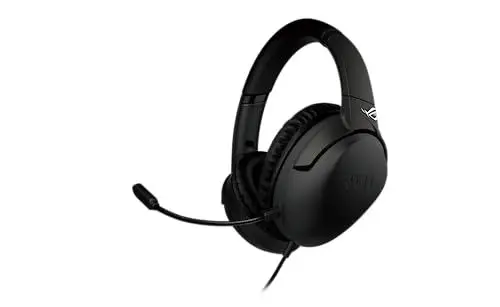 Produktbild: ASUS ROG Strix Go Core Gaming Headset (kabelgebunden, 3,5mm-Klinkenstecker, leichtgewichtig, PC, Konsole, Smartphones) schwarz
