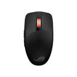 Produktbild: ASUS ROG Strix Impact III Wireless Gaming-Maus schwarz (optischer Sensor ROG AimPoint, ROG SpeedNova Wireless, Bluetooth, Lange Akkulaufzeit, ROG Omni Receiver: Tastatur und Maus über einen Dongle)