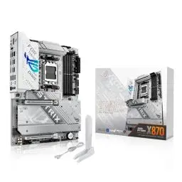 Produktbild: ASUS ROG Strix X870-A Gaming WiFi Mainboard Sockel AM5 (AMD, X870, ATX, 16+2+2 Power Stages, Dynamic OC Switcher, Core Flex, DDR5, WiFi 7, M.2, PCIe 5.0)