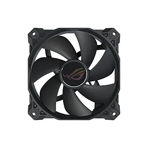 Produktbild: ASUS ROG Strix XF120 4-Pin-PWM-Lüfter (für PC-Gehäuse, Radiatoren oder CPU-Kühler, leise Kühlleistung von 22,5dB, 400.000 Stunden Lebensdauer), Schwarz