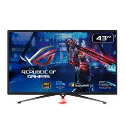 Produktbild: ASUS ROG Strix XG438QR - 42,5 Zoll 4K UHD Gaming Monitor - 120 Hz, 4ms GtG, FreeSync Premium Pro, DisplayHDR 600 - VA Panel, 16:9, 3840x2160, DisplayPort, HDMI, USB