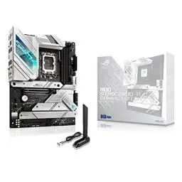Produktbild: ASUS ROG Strix Z690-A Gaming WiFi D4 Mainboard Sockel Intel LGA 1700 (Intel Z690, ATX, 4x M.2, PCIe 5.0, DDR4, USB 3.2 Gen 2x2 Type-C, WiFi6, Aura Sync)