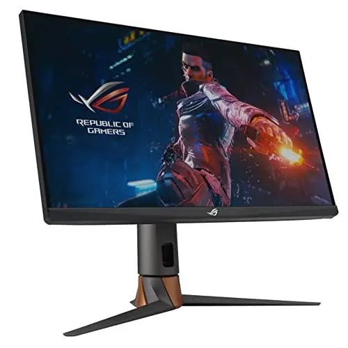 Produktbild: ASUS ROG Swift PG27AQN - 27 Zoll WQHD Gaming Monitor - 360 Hz, 1ms GtG, G-Sync, Nvidia Reflex, DisplayHDR 600 - Ultra Fast-IPS Panel, 16:9, 2560x1440, DisplayPort 1.4 DSC, Schwarz