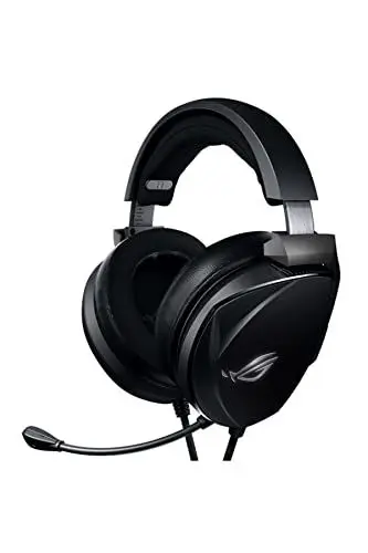 Produktbild: ASUS ROG Theta Electret Gaming Headset (3,5mm, Bügelmikrofon, kompatibel mit PCs, Smartphones, Notebooks, Konsolen, Nintendo Switch) schwarz