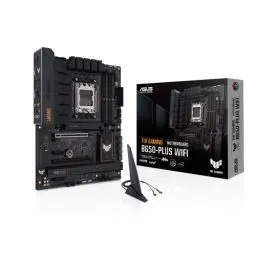 Produktbild: ASUS TUF GAMING B650-PLUS WIFI Mainboard Sockel AMD AM5 (Ryzen 7000, ATX, PCIe 5.0, DDR5-Speicher, 14 Power Stages, USB 3.2 Gen 2x2 Typ-C, WiFi6, Aura Sync)