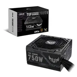 Produktbild: ASUS TUF Gaming 750W Bronze Netzteil (750 Watt, 0dB-Technologie, 80cm 8-Pin CPU-Anschluss (EPS 12V), 80-Plus-Bronze)
