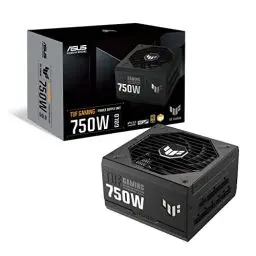 Produktbild: ASUS TUF Gaming 750W Gold Netzteil (750 Watt, vollmodulares Netzteil, ATX 3.0-kompatibel, Axial-tech Lüfter, PCB-Beschichtung, Doppelkugellager)