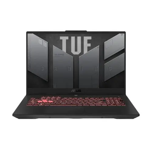 Produktbild: ASUS TUF Gaming A17 Laptop (17,3 Zoll, 144Hz Full HD 1920x1080) Notebook (AMD R7-6800H, 16GB RAM, 1TB SSD, NVIDIA RTX 3060 6GB GDDR6, Win11H) Mecha Grey/QWERTZ