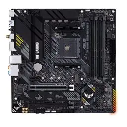 Produktbild: ASUS TUF Gaming B550M-PLUS WiFi II Mainboard Sockel Ryzen AM4 (AMD B550, mATX, PCIe 4.0, dual M.2, WiFi6, SATA 6Gbit/s, Aura Sync)
