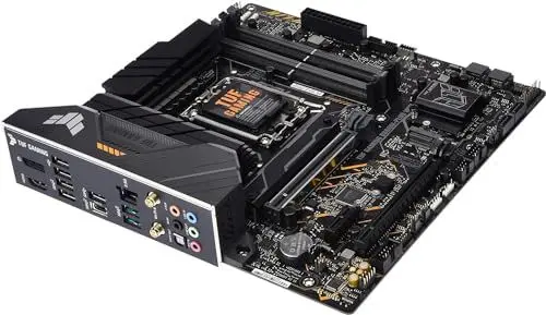 Produktbild: ASUS TUF Gaming B660M-PLUS WiFi Mainboard Sockel Intel LGA 1700 (Intel B660, mATX, DDR5 Speicher, Dual PCIe 4.0 M.2 Slots, Intel WiFi 6, Aura Sync), 189897