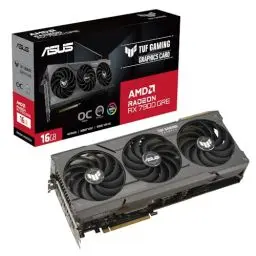 Produktbild: ASUS TUF Gaming Radeon RX 7900 GRE OC Edition 16GB GDDR6 Gaming Grafikkarte (AMD Radeon RX7900 GRE, PCIe 4.0, 1x HDMI 2.1, 3X DisplayPort 2.1, GPU Tweak III, TUF-RX7900GRE-O16G-GAMING)
