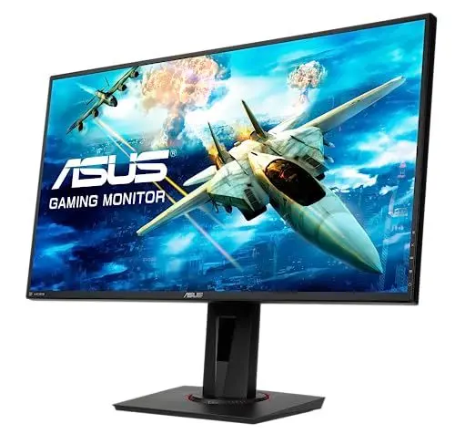Produktbild: ASUS TUF Gaming VG278QR - 27 Zoll Full HD Monitor - 165 Hz, 0.5ms MPRT, FreeSync, AdaptiveSync, GameFast Input - TN Panel, 16:9, 1920x1080, DisplayPort, HDMI, DVI, ergonomisch, Speaker