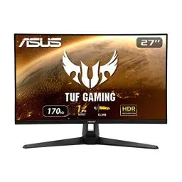 Produktbild: ASUS TUF Gaming VG27AQ1A - 27 Zoll WQHD Monitor - 170 Hz, 1ms MPRT, FreeSync Premium & G-Sync kompatibel, DisplayHDR 400 - IPS Panel, 16:9, 2560x1440, DisplayPort, HDMI