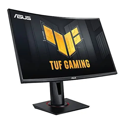 Produktbild: ASUS TUF Gaming VG27VQM - 27 Zoll Full HD Curved Monitor - 240 Hz, 1ms MPRT, FreeSync Premium - VA Panel, 16:9, 1920x1080, DisplayPort, HDMI, USB-Hub, ergonomisch, Schwarz