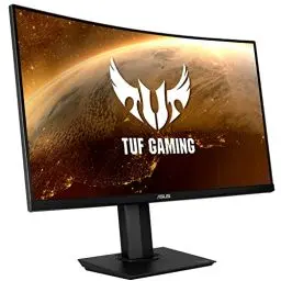 Produktbild: ASUS TUF Gaming VG32VQR - 31,5 Zoll WQHD Curved Monitor - 165 Hz, 1ms MPRT, FreeSync Premium, DisplayHDR 400 - VA Panel, 16:9, 2560x1440, DisplayPort, HDMI, ergonomisch
