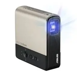 Produktbild: ASUS ZenBeam E2 Mini-LED Projektor (Beamer, Auto-Portrait-Modus, 300 LED-Lumen, WVGA, kabellose Projektion, USB Typ-A. HDMI, 4 Stunden Akkulaufzeit)