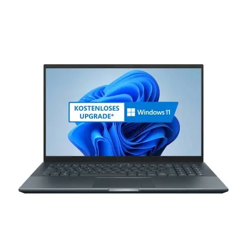 Produktbild: ASUS ZenBook Pro 15 Laptop (15,6 Zoll, FHD 1920x1080) Notebook (Intel i7-10870H, 16GB RAM, 512GB SSD, NVIDIA GTX1650Ti, Win10H) Pine Grey/QWERTZ