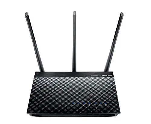 Produktbild: Asus DSL-AC750 Wireless Modem Router 2,4/5 GHz, Dual Band 802.11, ADSL und VDSL mit 100 MBit/s, 3 Externe Antenne, AC750 Geschwindigkeit