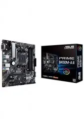 Produktbild: Asus Prime B450M-A II Mainboard Sockel AM4 (mATX, AMD Ryzen, DDR4-Speicher, M.2, SATA 6Gbit/s, USB 3.1 Gen 2 Typ-A. Aura Sync)