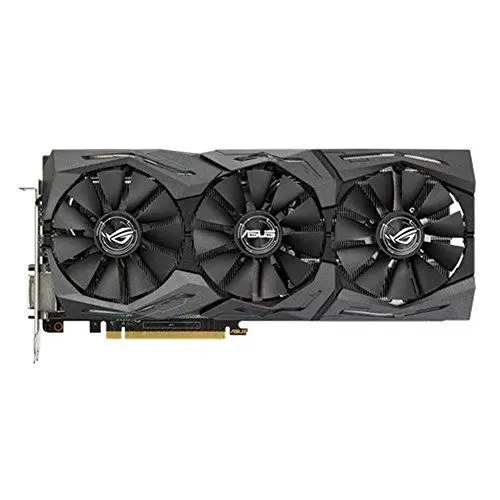 Produktbild: Asus ROG Strix GeForce GTX1060-O6G Gaming Grafikkarte (Nvidia, PCIe 3.0, 6GB GDDR5 Speicher, HDMI, DVI, Displayport)