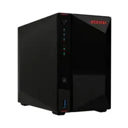 Produktbild: Asustor AS5202T Nimbustor 2 Bay NAS - Netzwerkspeicher Gehäuse, Dual Core 2,0GHz CPU, 2GB DDR4, gaming nas-systeme