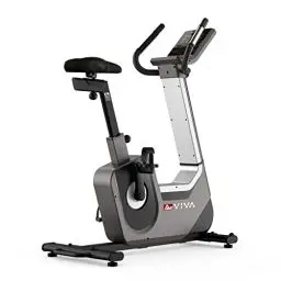 Produktbild: AsVIVA H25 Heimtrainer & Ergometer Studio Pro | Fitnessbike mit Bluetooth & Kinomap | 32 Widerstandsstufen & 18 kg Schwungmasse | Geräuscharm | Hometrainer für Zuhause | Deutsche Qualitätsmarke