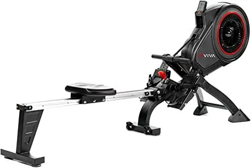 Produktbild: AsVIVA RA14 Rudergerät klappbar | Rudergerät für Zuhause & Ganzkörpertraining | 13 kg Schwungmasse | Cardio & Krafttraining | Kinomap App | Home Gym & Fitnessgeräte für Zuhause | Home Fitness