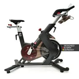 Produktbild: AsVIVA S15 Indoor Cycle Speedbike BT | Kinomap Kompatibel | SPD-Klickpedale | Elektrisch einstellbarer Widerstand | Leiser Riemenantrieb | Max. Gewichtsbelastung 150 kg | Designed in Germany