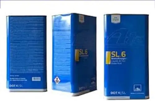 Produktbild: ATE Bremsflüssigkeit SL6 DOT 4 BRAKE FLUID 1000 ML