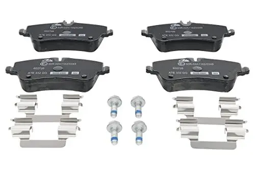 Produktbild: ATE Original Bremsbeläge - Belagsatz - für Scheibenbremse - 13.0460-2726.2 - ECE-R90 Straßenzulassung, grau