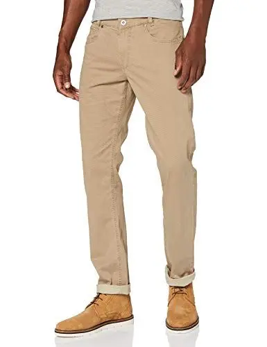 Produktbild: Atelier GARDEUR Herren Bill Printed Cotton Hose, Beige (Beige Gemustert 13), 34W / 34L EU
