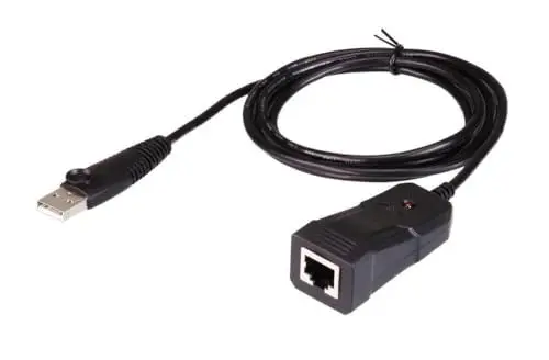 Produktbild: ATEN UC232B USB zu RS-232 Adapter 1,2m, Schwarz