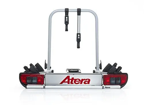 Produktbild: Atera 022684 PKW Fahrradträger Strada Sport 2, Auto-Kupplungsträger leicht mit Rückleuchten - für 2 Fahrräder oder E-Bikes