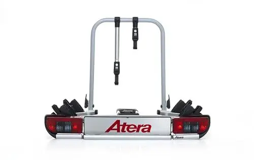 Produktbild: Atera 022686 PKW Fahrradträger Strada E-Bike, Auto-Kupplungsträger mit Rückleuchten - für 2 Fahrräder