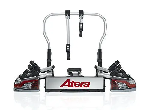 Produktbild: Atera 022750 PKW Fahrradträger Vario 2, Auto-Kupplungsträger mit Rückleuchten - für 2 Fahrräder
