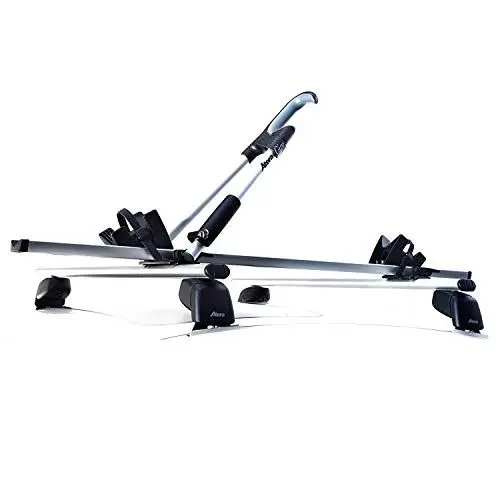 Produktbild: Atera 08227 PKW Fahrradträger Giro AF+, Aluminium, silber - Auto-Dachträger für 1 Fahrrad, bis 17 kg Zuladung