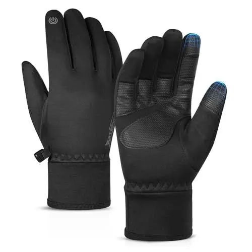 Produktbild: ATERCEL Winterhandschuhe Herren Damen, Touchscreen Warme Wasserdicht Handschuhe Fahrrad Handschuh Winterhandschuhe Sporthandschuhe Skihandschuhe für Radfahren, Laufen, Autofahren, Skifahren L