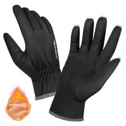 Produktbild: ATERCEL Winterhandschuhe Wasserdicht Herren Damen - Warme Fahrradhandschuhe für kaltes Wetter mit Touchscreen-Funktion für Autofahren, Radfahren und Laufen