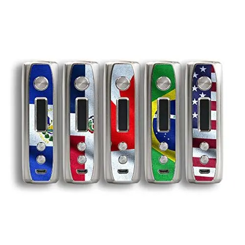Produktbild: atFoliX Designfolie kompatibel mit IJOY Katana, wähle Dein Lieblings-Design aus, Skin Aufkleber (Flaggen aus Amerika)