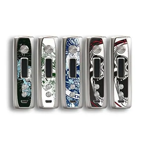 Produktbild: atFoliX Designfolie kompatibel mit IJOY Katana, wähle Dein Lieblings-Design aus, Skin Aufkleber (Schädel & Knochen)