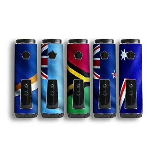 Produktbild: atFoliX Designfolie kompatibel mit IJOY Saber, wähle Dein Lieblings-Design aus, Skin Aufkleber (Flaggen aus Australien und Ozeanien)