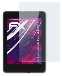 Produktbild: atFoliX Glasfolie kompatibel mit Amazn Kindl Paperwhite 2018 Panzerfolie, 9H Hybrid-Glass FX Schutzpanzer Folie