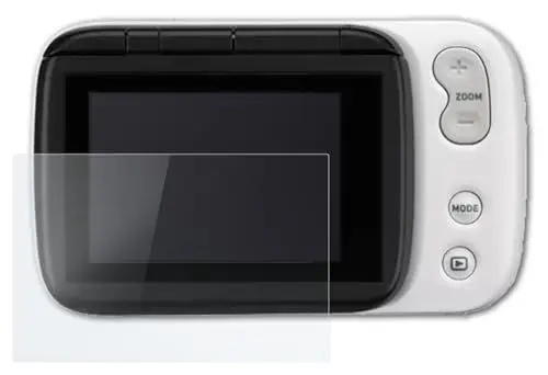 Produktbild: atFoliX Glasfolie kompatibel mit Casio DZ-D100 Panzerfolie, 9H Hybrid-Glass FX Schutzpanzer Folie