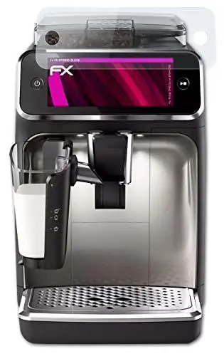Produktbild: atFoliX Glasfolie kompatibel mit Philips 5400 Series EP5447/90 Panzerfolie, 9H Hybrid-Glass FX Schutzpanzer Folie