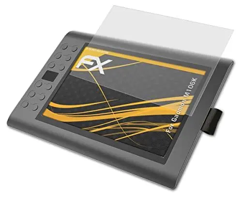 Produktbild: atFoliX Panzerfolie kompatibel mit Gaomon M106K Schutzfolie, entspiegelnde und stoßdämpfende FX Folie (2X)