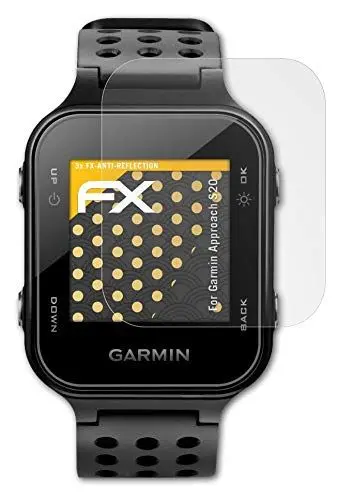 Produktbild: atFoliX Panzerfolie kompatibel mit Garmin Approach S20 Schutzfolie, entspiegelnde und stoßdämpfende FX Folie (3X)