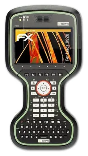 Produktbild: atFoliX Panzerfolie kompatibel mit Leica CS20 Schutzfolie, entspiegelnde und stoßdämpfende FX Folie (2X)