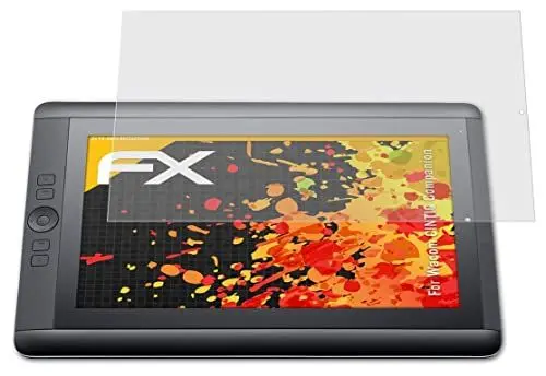 Produktbild: atFoliX Panzerfolie kompatibel mit Wacom CINTIQ Companion Schutzfolie, entspiegelnde und stoßdämpfende FX Folie (2X)