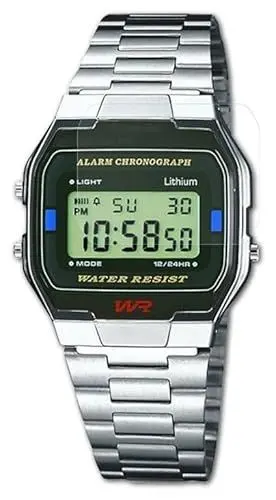 Produktbild: atFoliX Schutzfolie kompatibel mit Casio A163WA-1QES Folie, ultraklare FX Displayschutzfolie (3X)